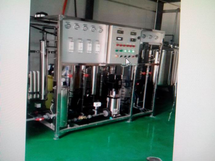 TES-1T雙級反滲透+EDI純水機