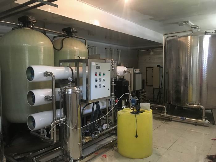 TES-8T雙級反滲透+EDI純水機